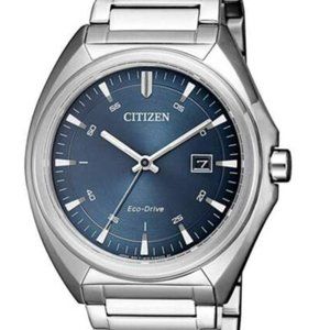 Citizen Eco Drive Blue Dial 41mm Watch